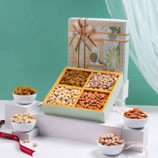 4 Dry fruit in a Box – Jumbo Size Box