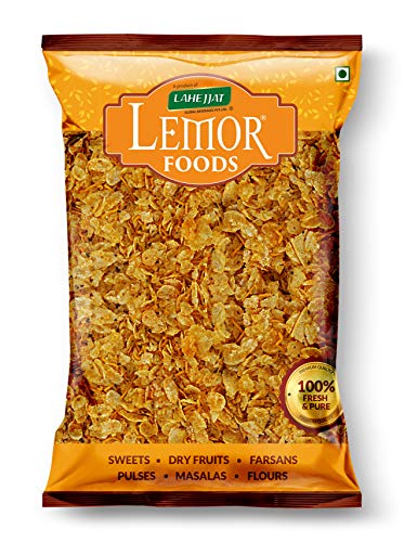 Lemor Food's Roasted Papad Chivda |  Indian Snack Mix with a crunchy twist | 200g