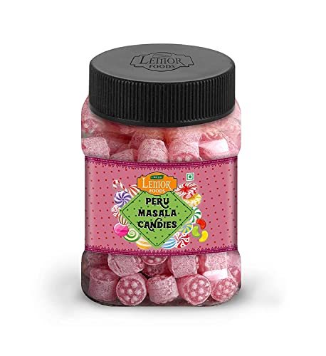 Lemor Peru Masala Candy Sugar Candy Fruit Flavored Khatti Mithi Goli Sugar Boiled Candy 165gmsLemor Peru Masala Candy Sugar Candy Fruit Flavored Khatti Mithi Goli Sugar Boiled Candy 165gms