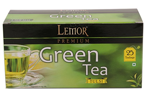 Lemor Tulsi Green Tea 25 Tea bag Box