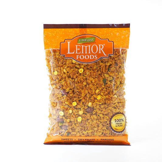 Lemor Food’s Wheat Chivda | Wholesome and Crunchy Snack Mix with the Goodness of Wheat | 200g