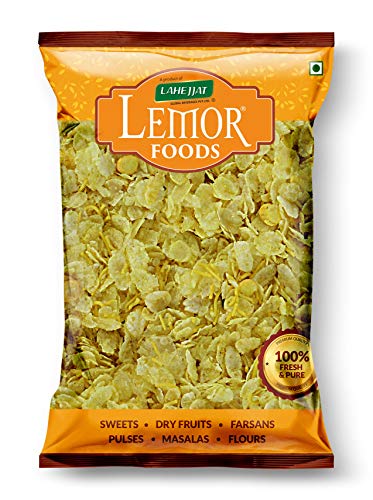 Lemor Food's Roasted Basmati Chivda | Indian Snack Mix with Fragrant Basmati Rice | 200g