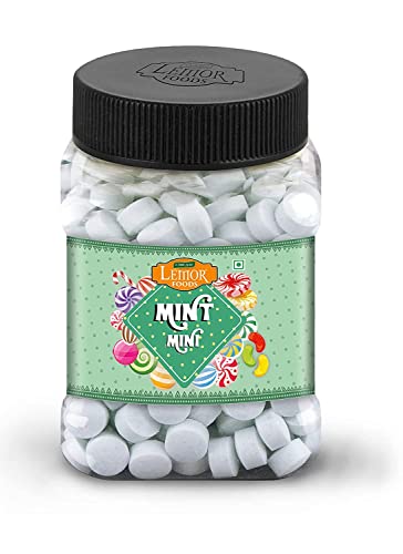 Lemor Mint Mini Fruit Candy Sugar Candy Flavored Khatti Mithi Goli Sugar Boiled Candy 165 gms