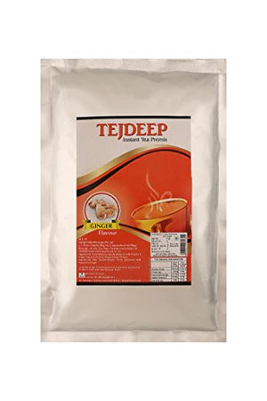 Tejdeep Ginger Flavour Instant Tea Premix, 1 kg