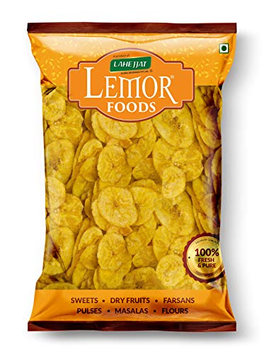 Round Yellow Banana Chips 200 gms
